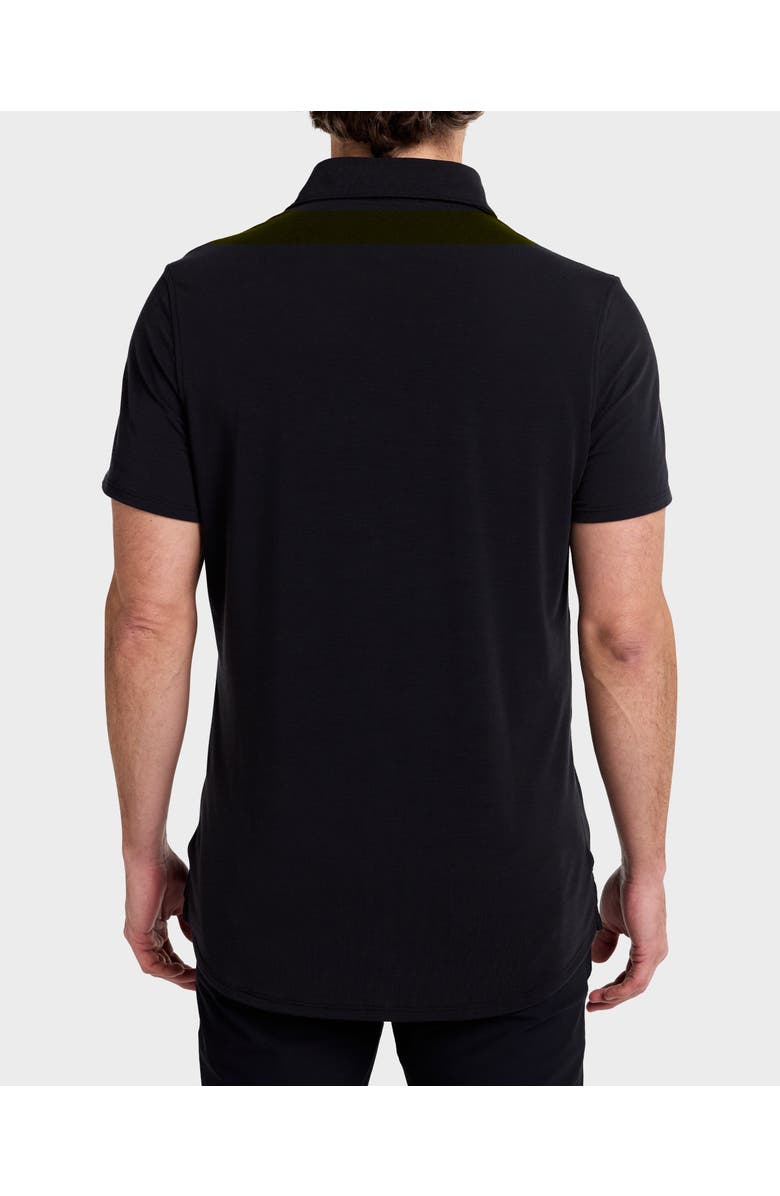 Blanco Clothing Perfect Polo Supima, Alternate, color, Black