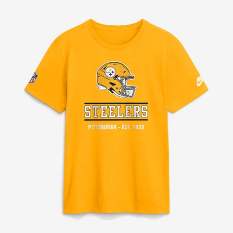 Men's Nike Gold Pittsburgh Steelers Sideline Alternate Final Sprint Dri-FIT T-Shirt