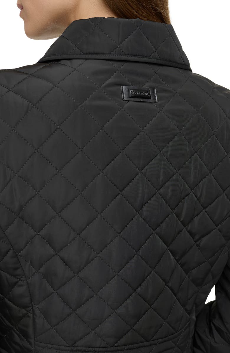 Calvin Klein Quilted Water-Resistant Short Jacket, Alternate, color,