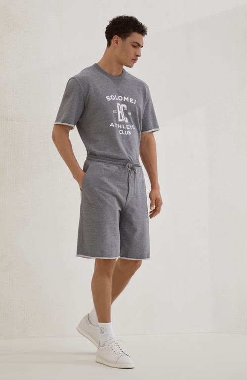 Brunello Cucinelli Tracksuit Shorts In Gray