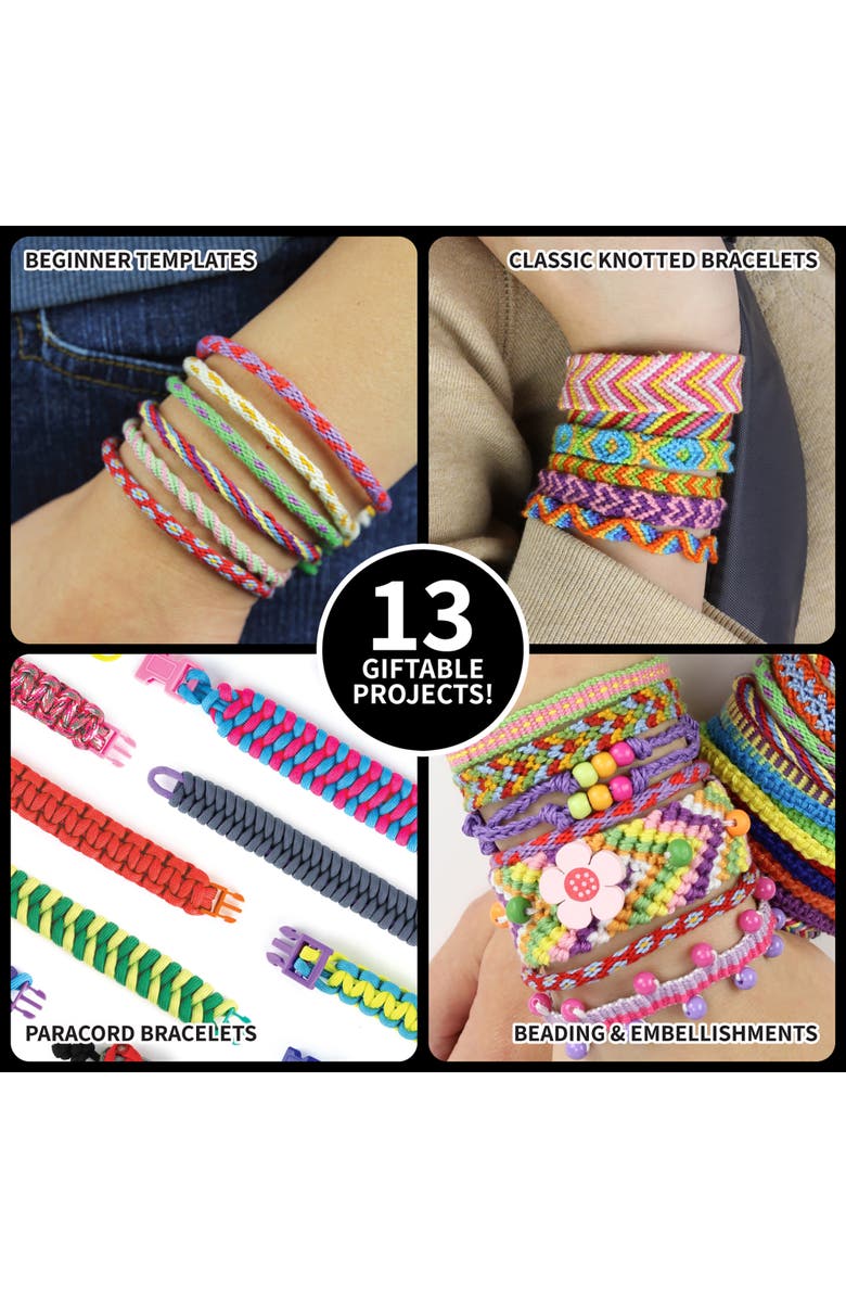 Kits For Kids Spicebox Kits For Kids Best Friend Bracelets, Craft Jewerly Kit, Kids, Alternate, color, Multicolored