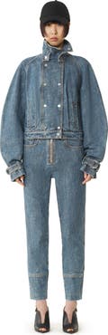 Lanvin Blue Short Denim Jacket