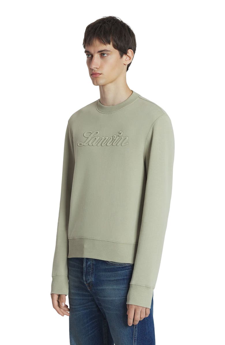 Lanvin DEBOSSED LANVIN SWEATSHIRT, Alternate, color, 