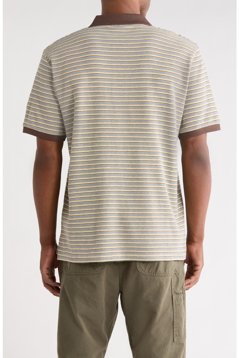 Dion Stripe Cotton Polo, Alternate, color, DION STRIPE/WAX