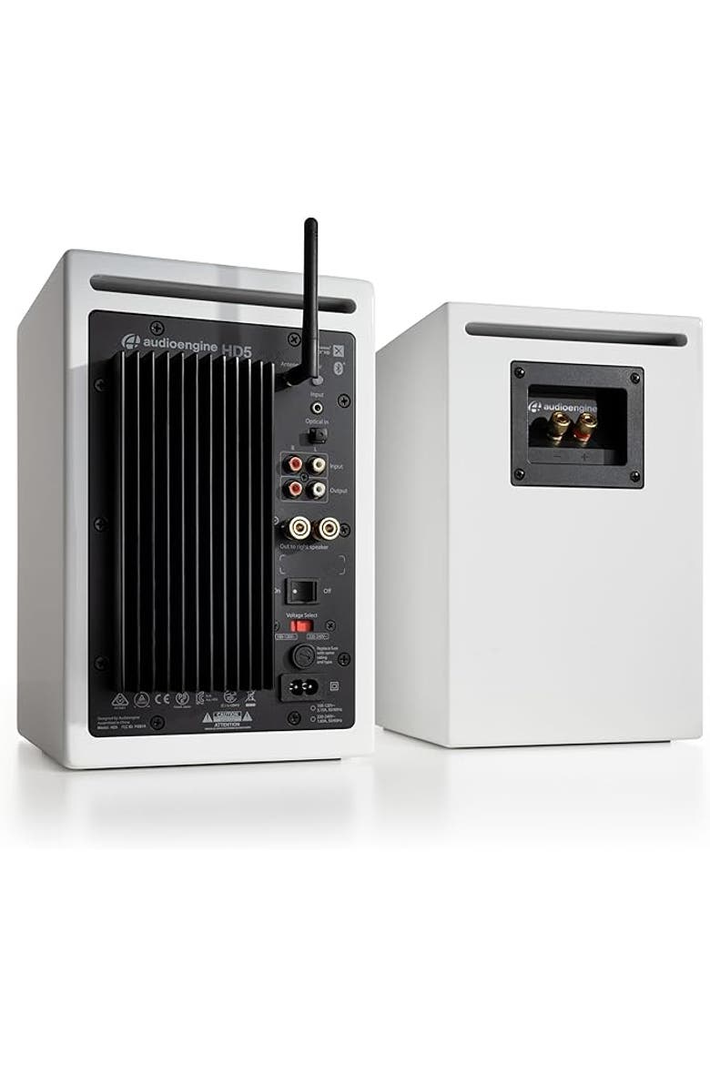 HD5 150W Bluetooth Home Theater Speakers with aptX-HD, Alternate, color, White