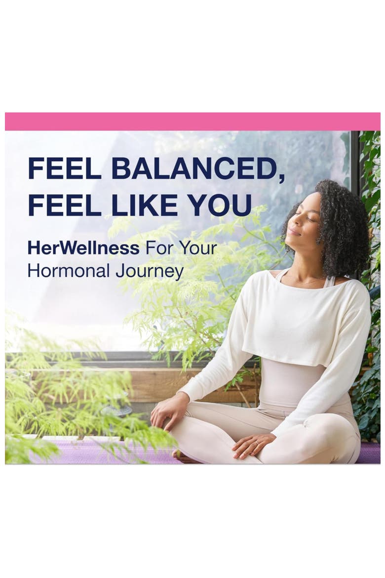 HerWellness Estrovera Hormone-Free Menopause Relief Supplement 30 Tablets, Alternate, color, None