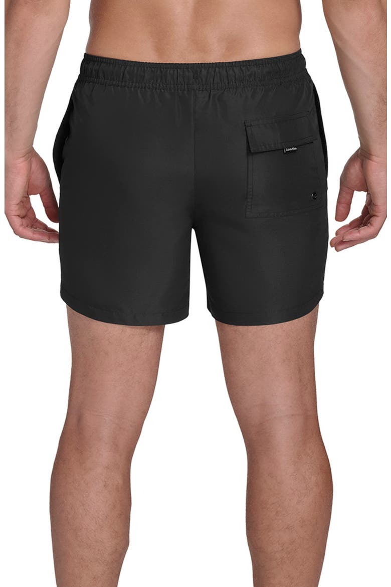 Core Volley Swim Trunks, Alternate, color, BLACK