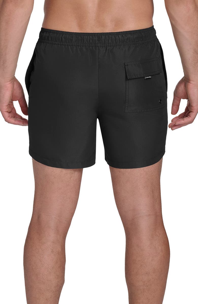 Calvin Klein Core Swim Trunks, Alternate, color, 