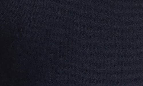 Vince Sleeveless Mock Neck Wool Blend Knit Top In Blue