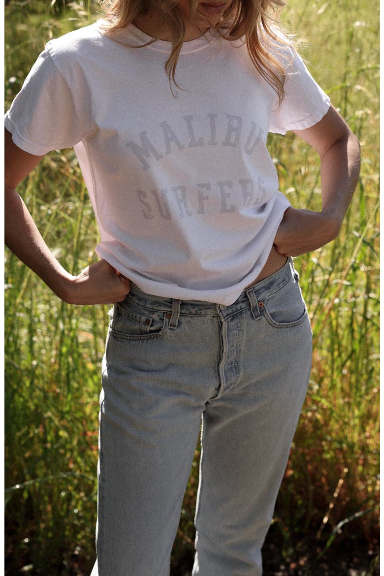 Malibu Surfers Tee, Alternate, color, Salt