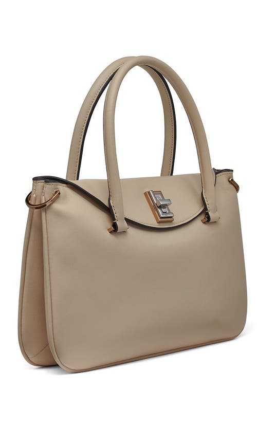 Karl Lagerfeld Paris Nadine Satchel In Brie