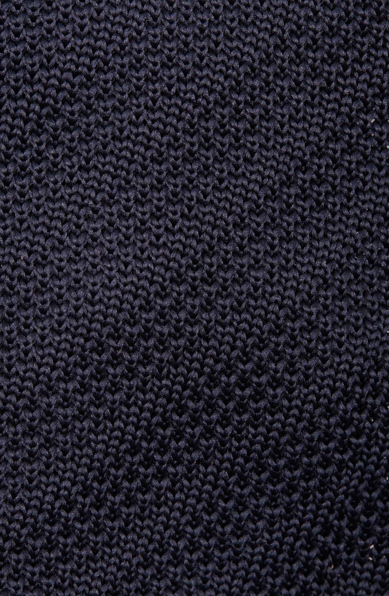 PAISLEY & GRAY Stanley Solid Knit Tie, Alternate, color, Navy