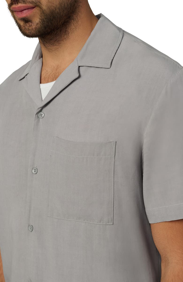 Joe's Viscose Camp Shirt, Alternate, color, Stone