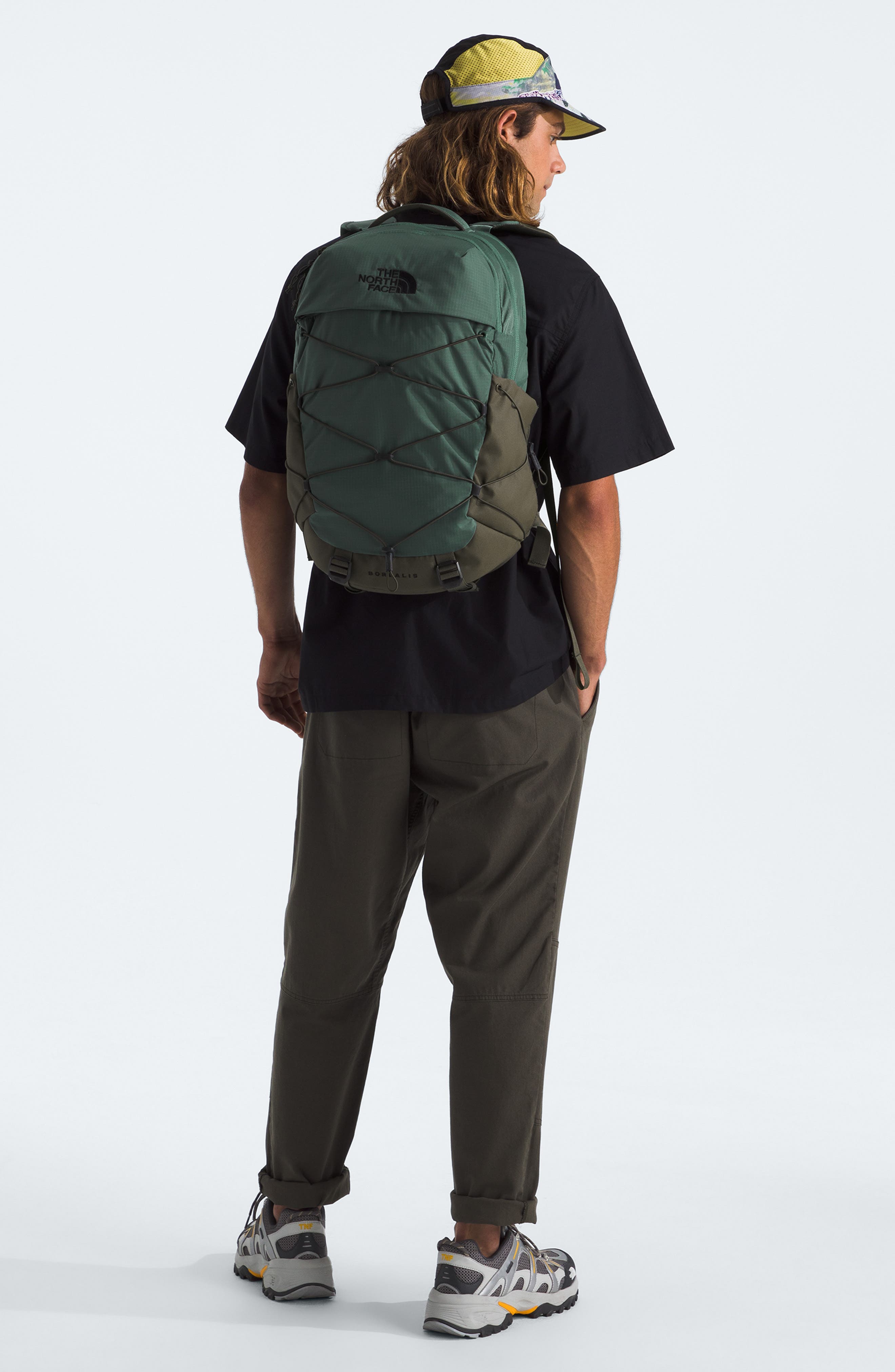 Kids' Borealis Backpack, Alternate, color, DUCK GREEN/ NEW TAUPE GREEN