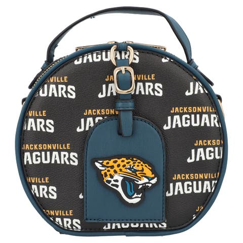 Jacksonville Jaguars Repeat Logo Round Bag