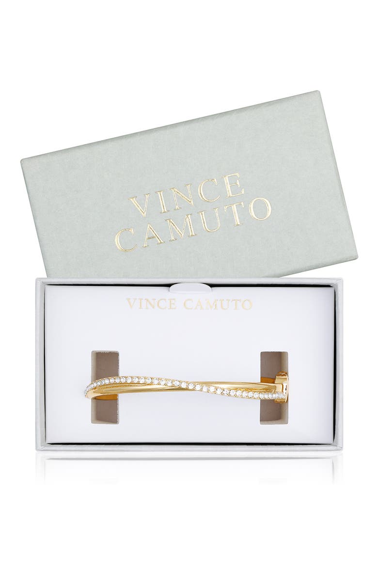 Twist Hinge Bracelet, Main, color, GOLD TONE