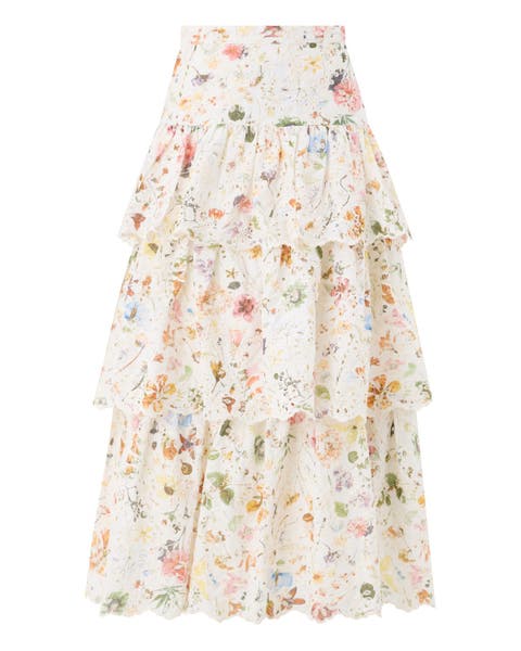 Christina Embroidered Maxi Skirt (toddler, Little Kid & Big Kid)