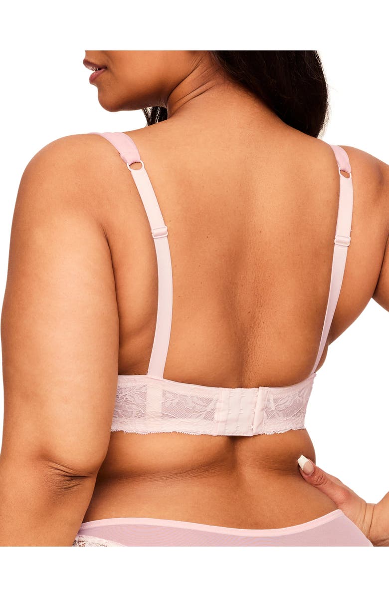 Adore Me Clairabella Contour Demi Bra, Alternate, color, White