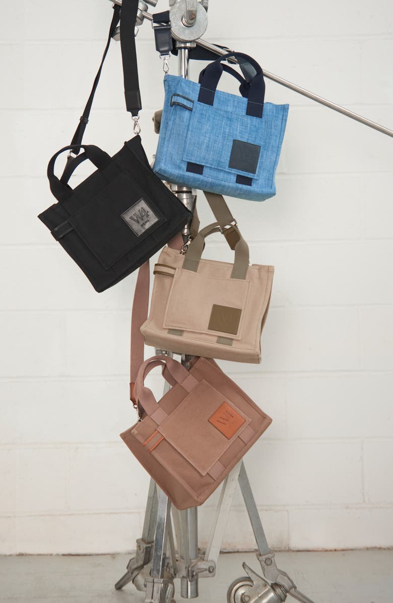 WE-AR4 The Street 29 Canvas Tote, Alternate, color, Black