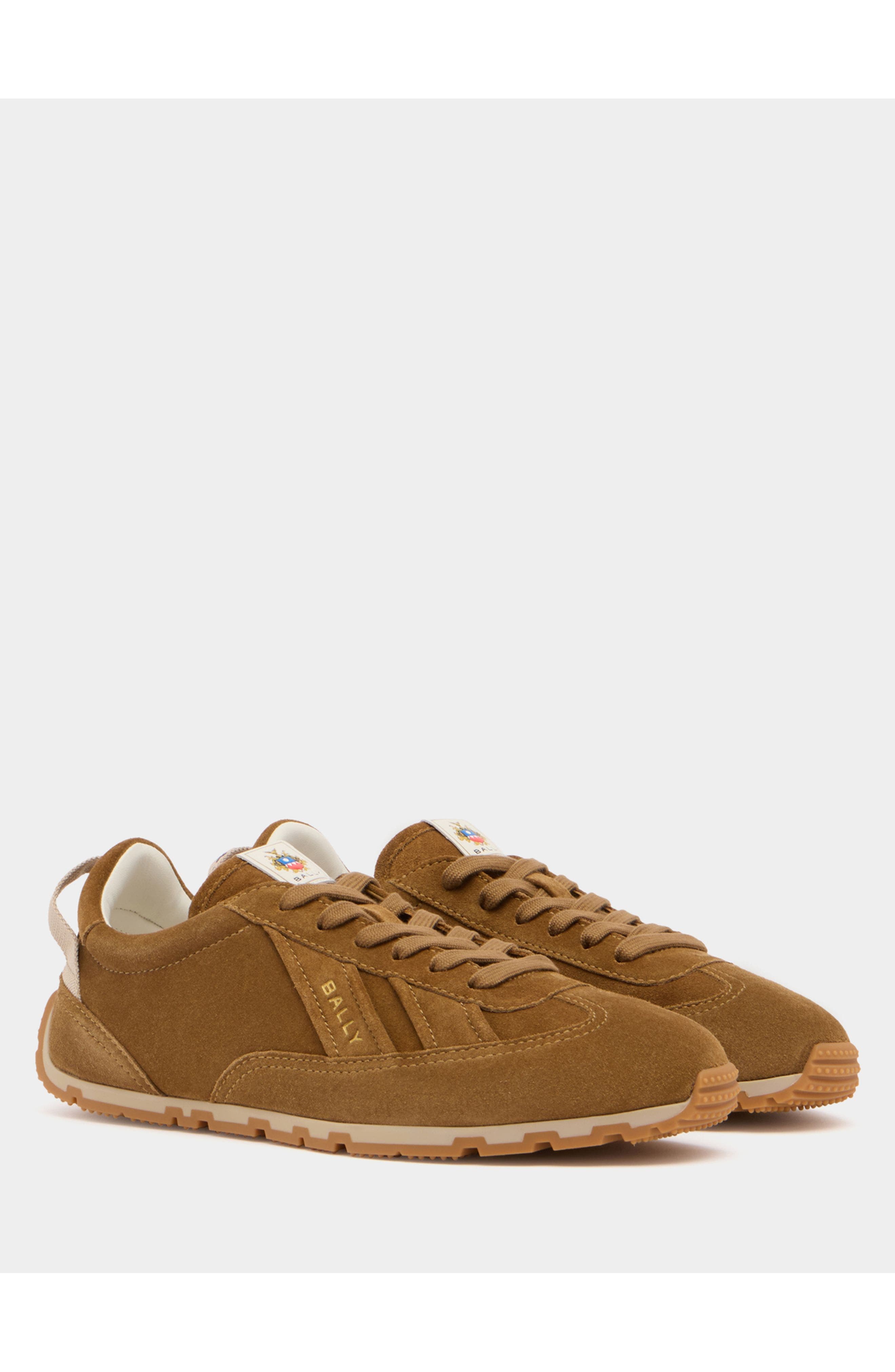 Bally Quarry Sneaker in Suede, Alternate, color, Recife 50