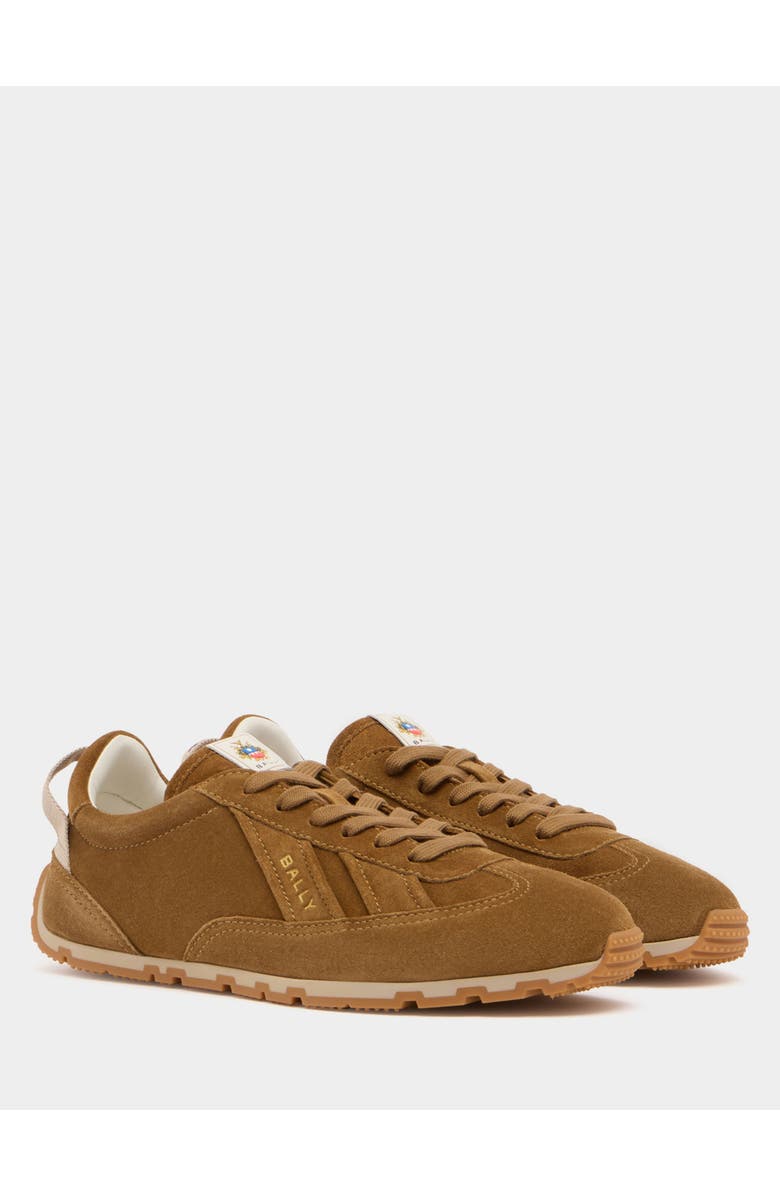 Bally Quarry Sneaker in Suede, Alternate, color, Recife 50