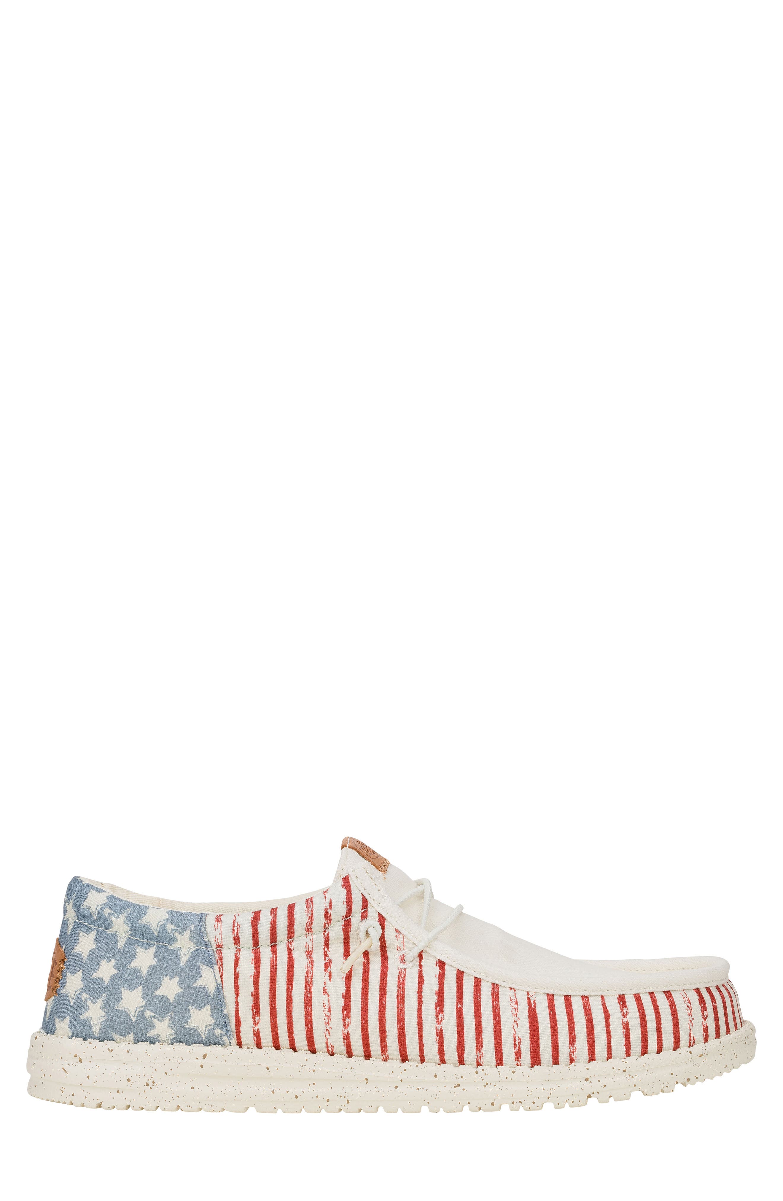 Hey Dude Wally Americana Slip-On, Alternate, color, American Flag