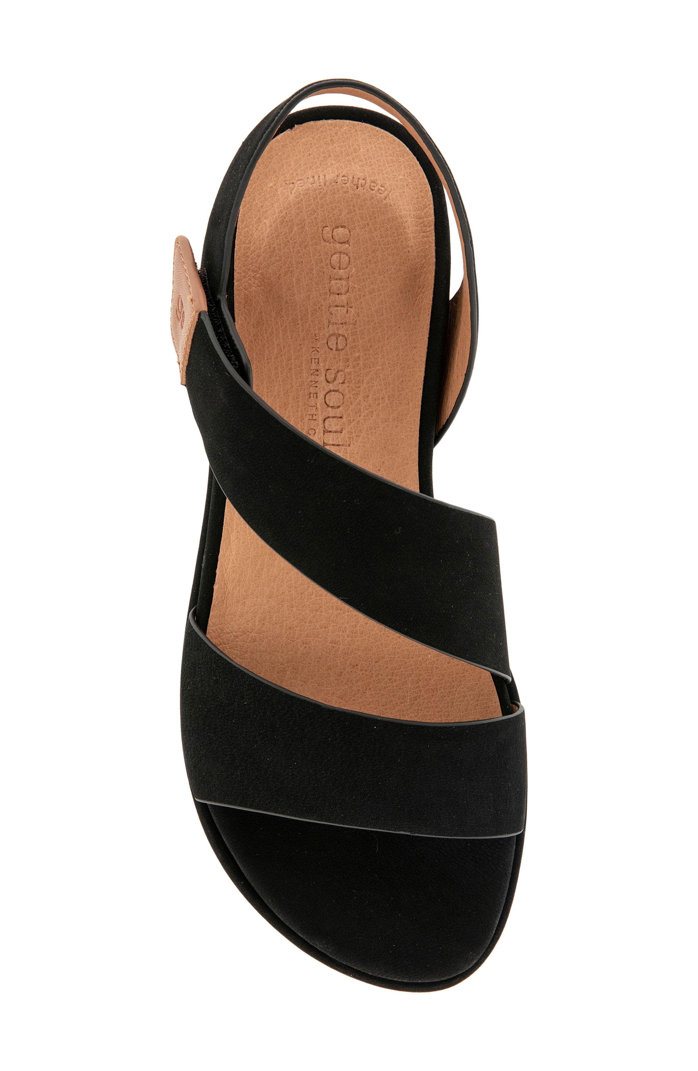 Gentle Souls Lottie Slingback Sandal, Alternate, color, Black Nubuck