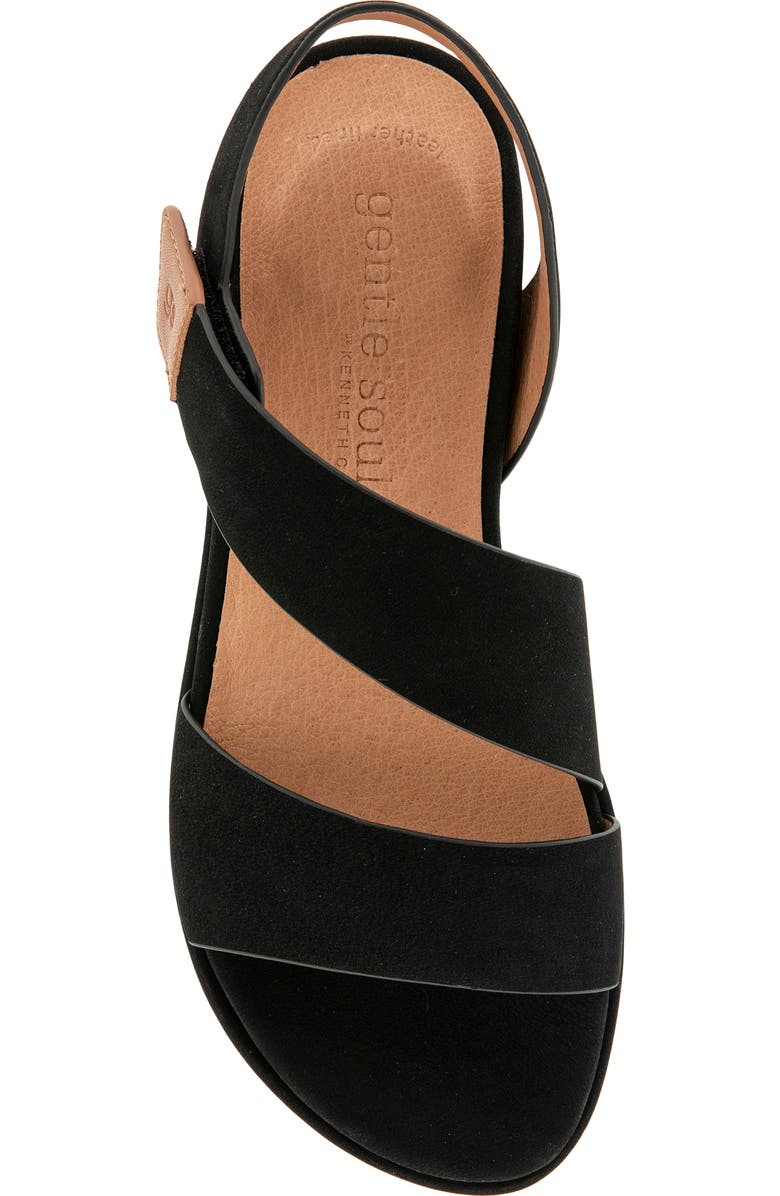 Gentle Souls Lottie Slingback Sandal, Alternate, color, Black Nubuck