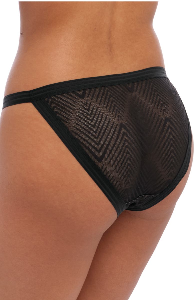 Freya Tailored Briefs, Alternate, color, Black