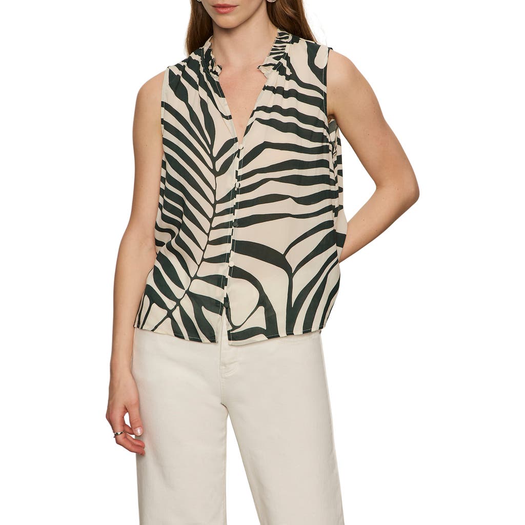 Sanctuary Summer Lovin Top In Green Oasis In Brown