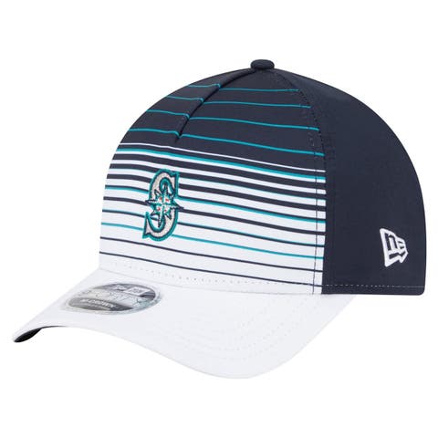 Men's New Era  Navy Seattle Mariners Gradient 9FORTY M-Crown Adjustable Hat