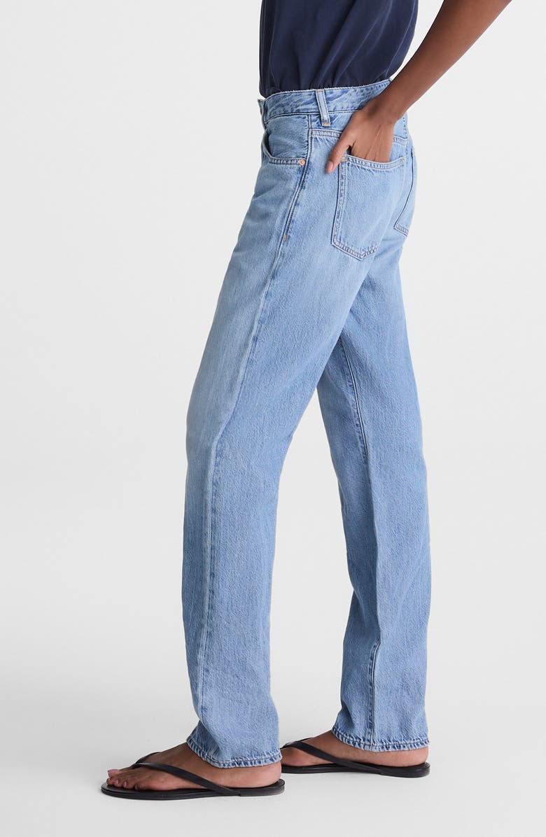 Madewell The Dean Easy Straight Airy Denim Jeans, Alternate, color, Faded Horizon Wash