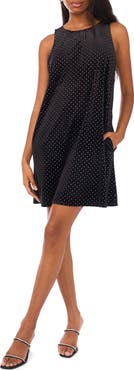 MSK Embellished Keyhole Back Shift Dress