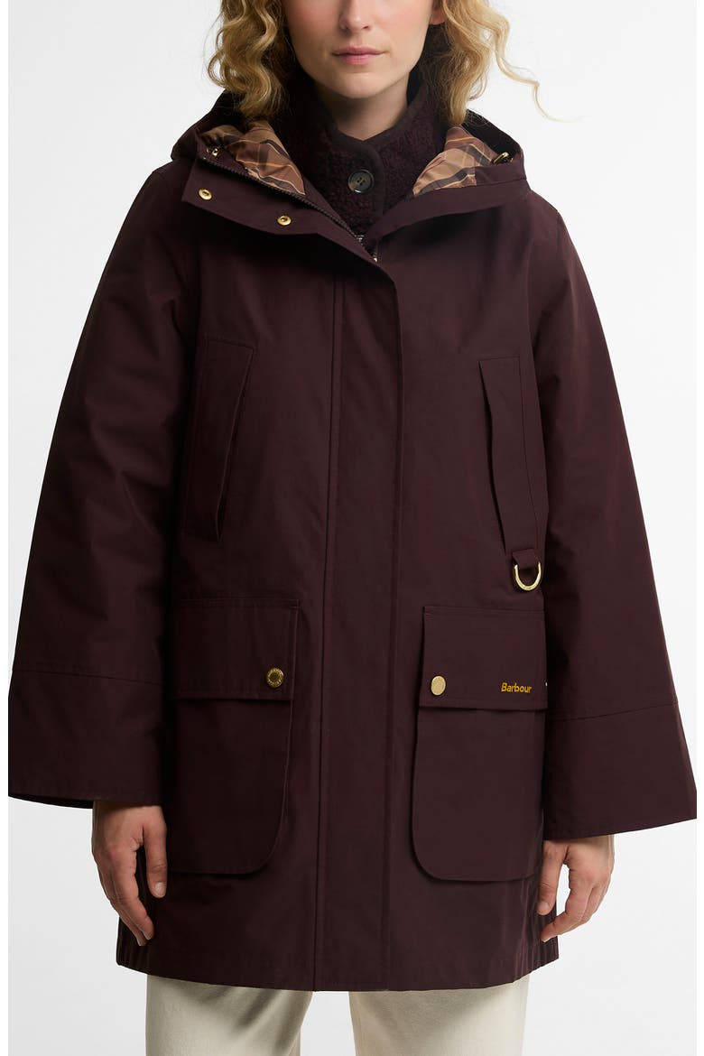 Rotsea Waterproof Jacket, Main, color, FIG/ MUTED