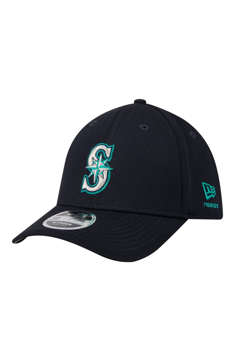 New Era Men's New Era Navy Seattle Mariners Dash 39THIRTY Flex Hat, Main, color, Navy