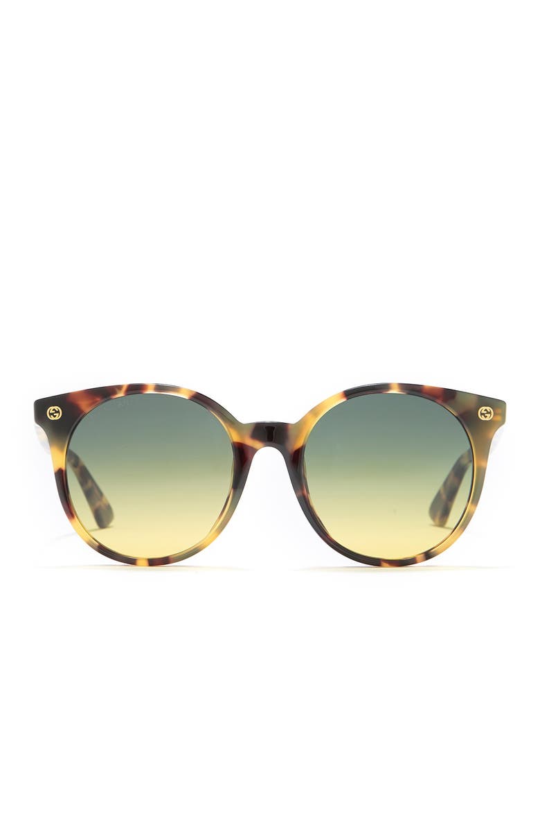 Gucci 52mm Round Sunglasses, Alternate, color,