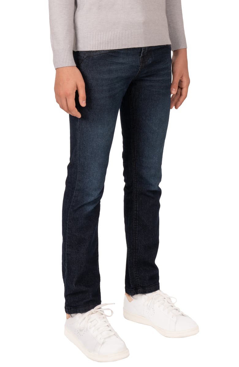 XRAY 5 Pocket Stretch Jeans, Alternate, color, Dark Blue