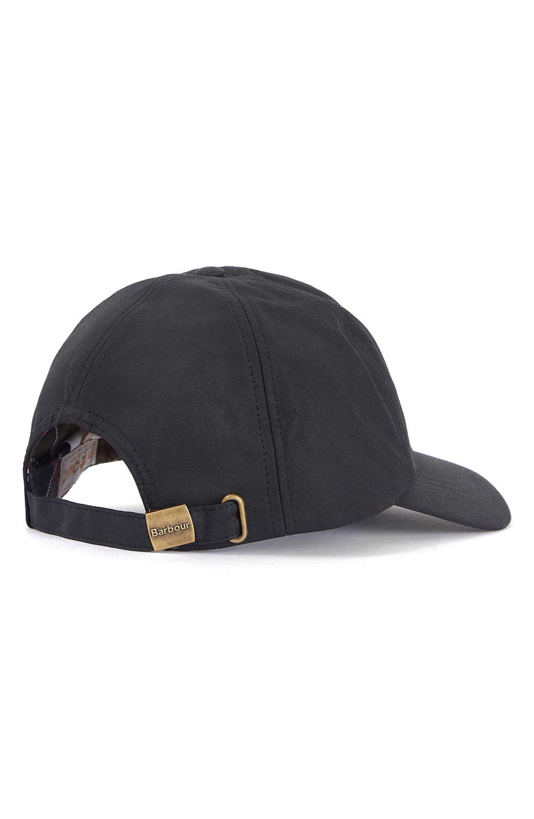 Barbour Waxed Cotton Baseball Cap, Alternate, color, 