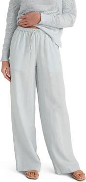 Haven Well Within Linen Wide Leg Drawstring Pants