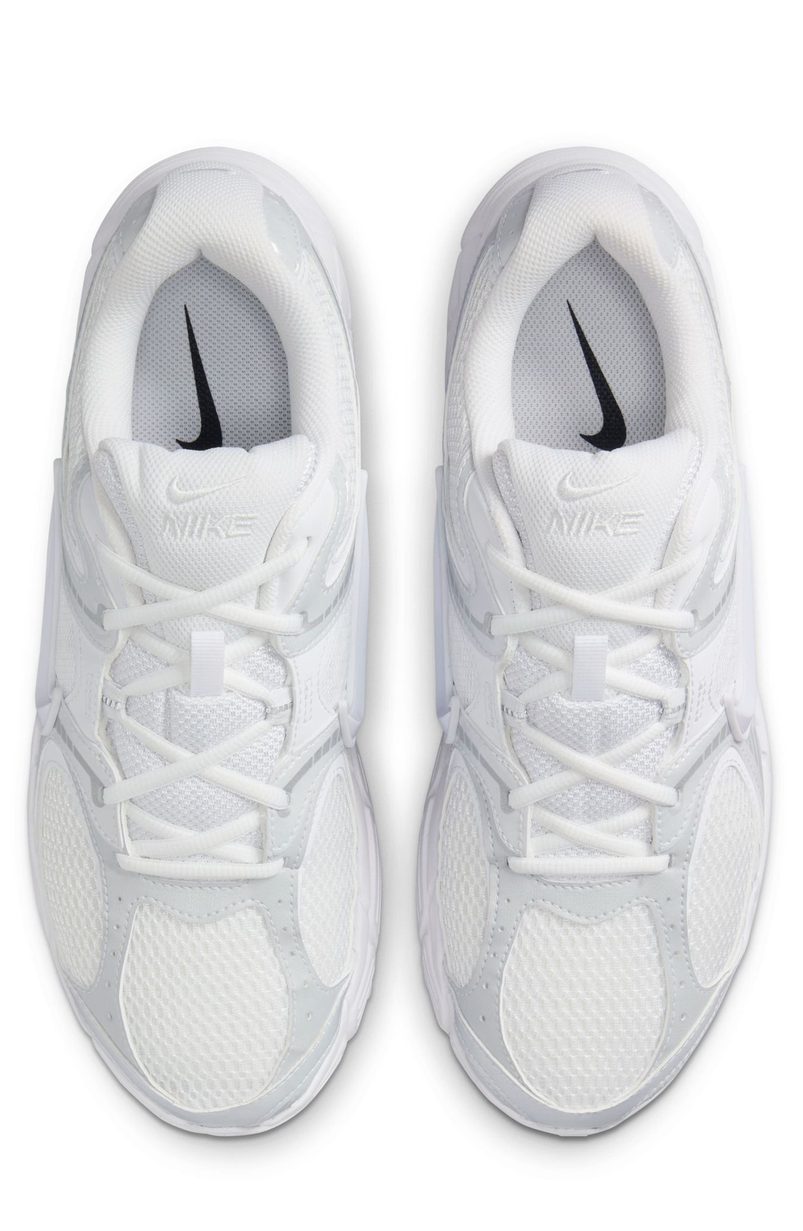 V5 RNR Sneaker, Alternate, color, WHITE/ WHITE/ BLACK/ SILVER