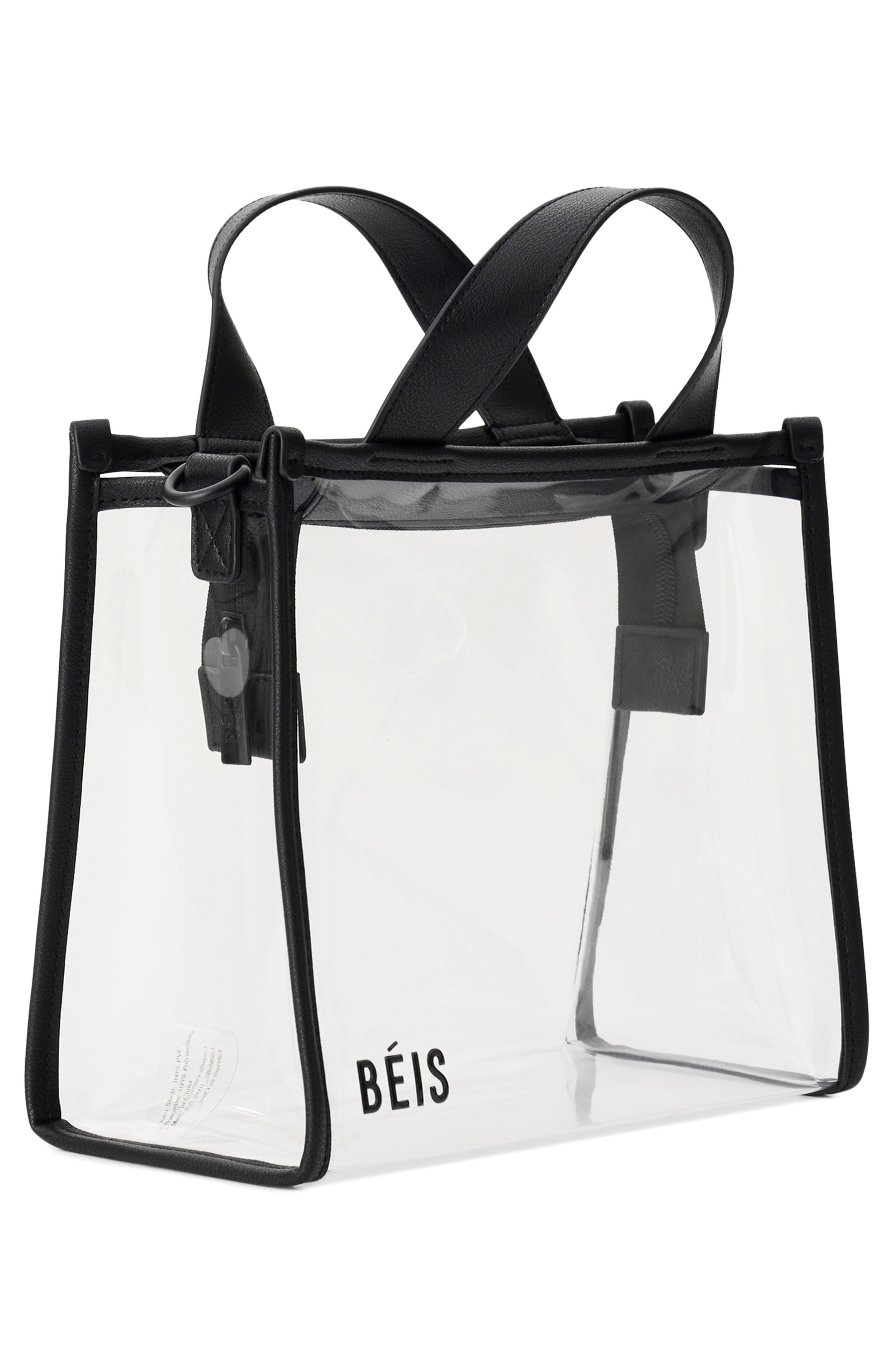 Béis The Clear Stadium Crossbody Bag, Alternate, color, 