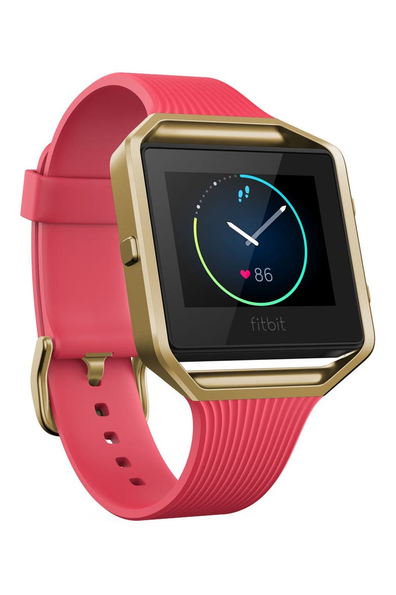 'Blaze' Slim Band Smart Fitness Watch, 40mm, Main, color, PINK GOLD