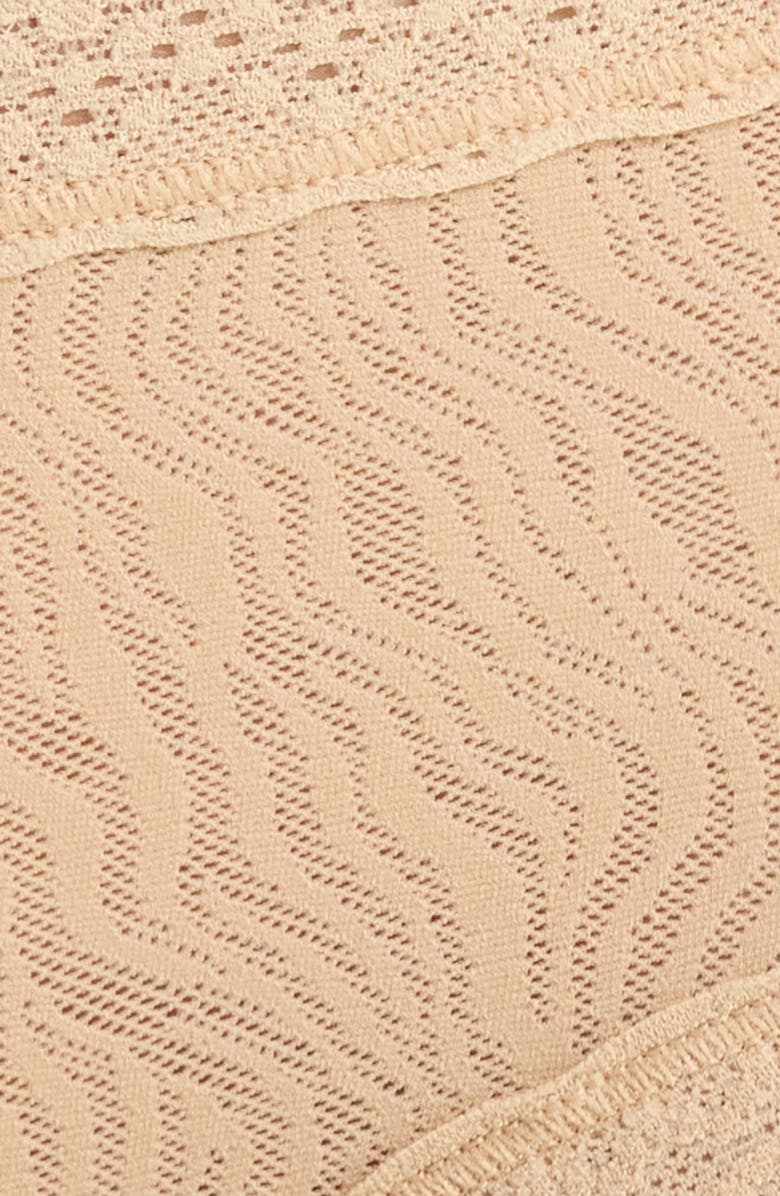 MeUndies Allover Lace Hipster Briefs, Alternate, color, Latte Zebra