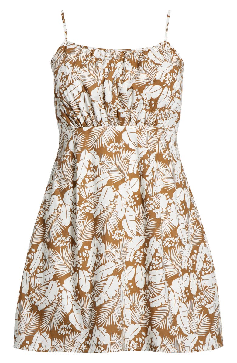 SUGARLIPS Ivonne Floral Mini Sundress, Alternate, color, 