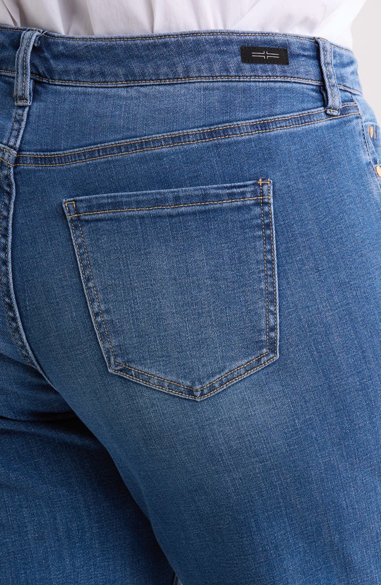 Liverpool Los Angeles Kennedy High Waist Crop Straight Leg Pants, Alternate, color, Newport Beach