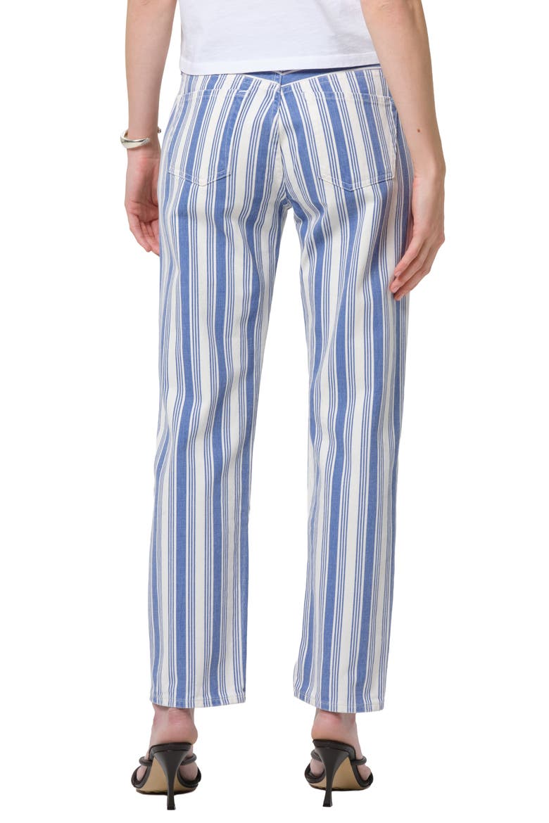 Anissa Straight Leg Jeans, Alternate, color, BLUE/ WHITE STRIPE