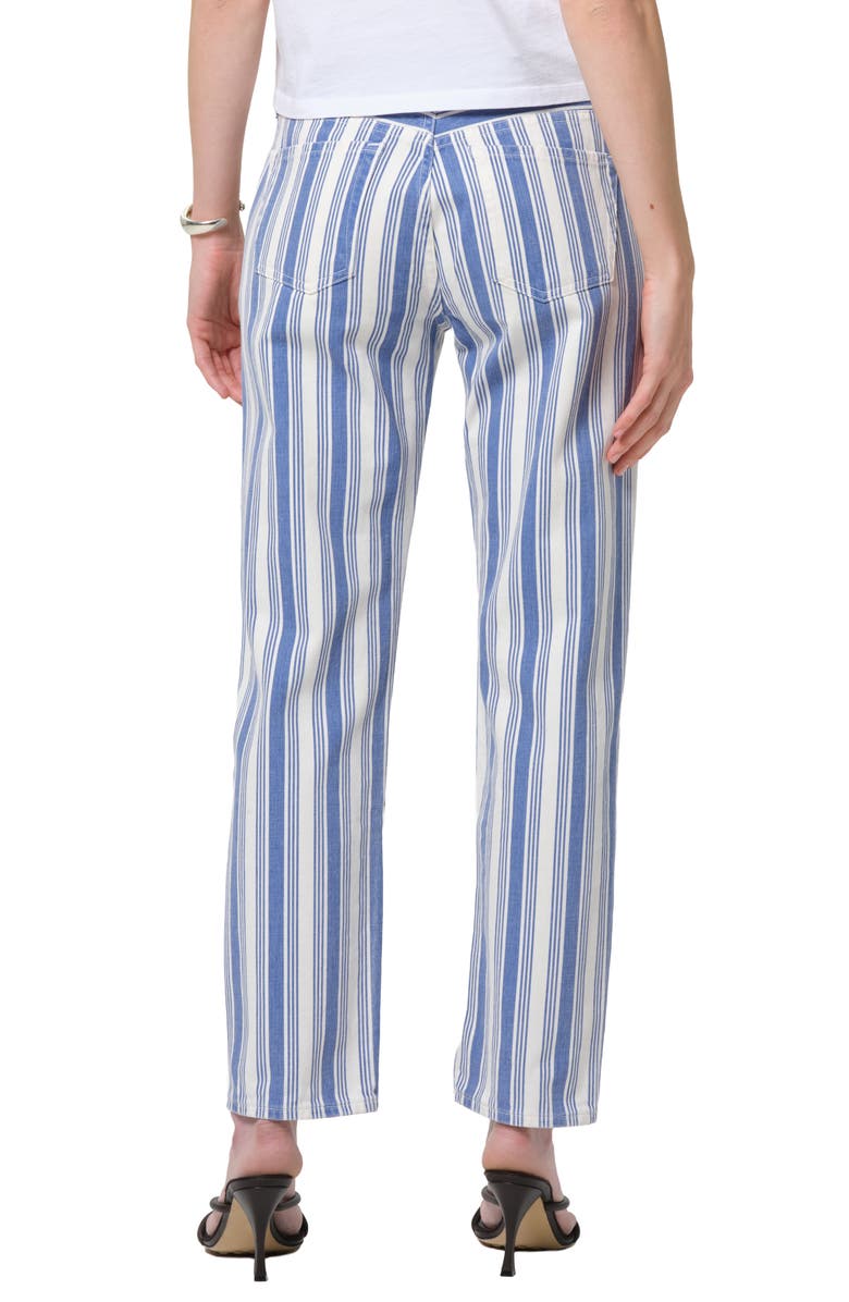 Citizens of Humanity Anissa Straight Leg Jeans, Alternate, color, Blue/ White Stripe