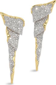 Alexis Bittar Solanales Crystal Cascade Drop Earrings