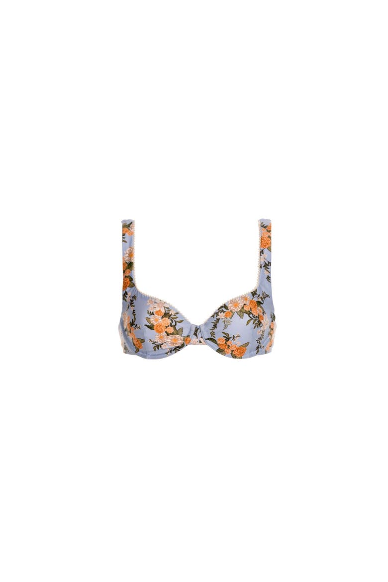 Hacienda Valle Bikini Top, Main, color, Multicolor