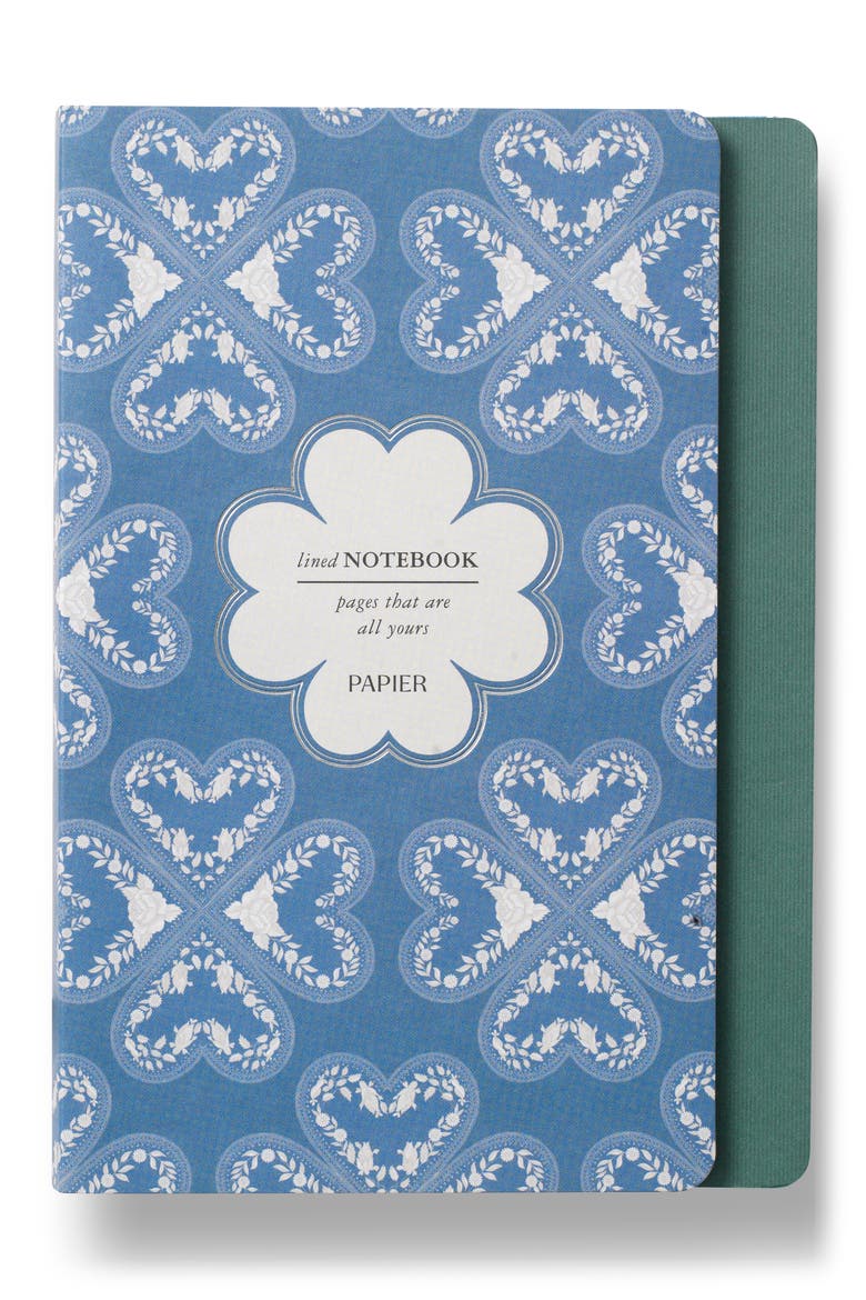 Clover Notebook, Main, color, BLUE